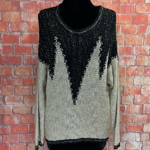 Lovemarks Metallic Sweater‎